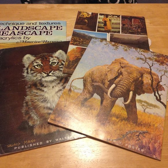 Vintage Oversized Foster Art books - Picture 16 of 16